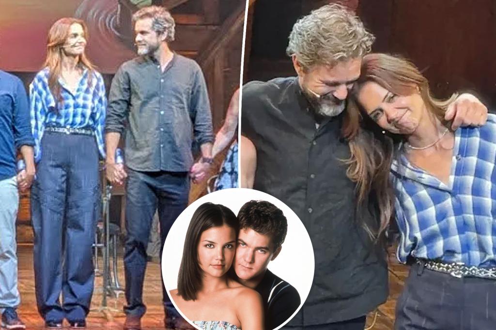 Katie Holmes, Joshua Jackson Share Cozy Moment at Dawson’s Creek Reunion
