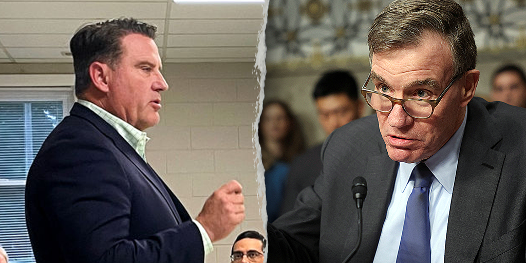 Warner faces GOP challenge as Bryce Reeves enters Virginia Senate race