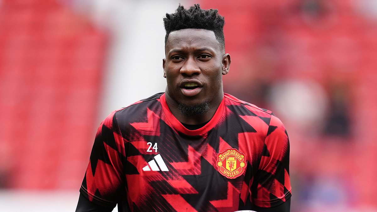 Andre Onana shoves fan after Cameroon loss as Manchester United goalkeeper set for loan to Trabzonspor