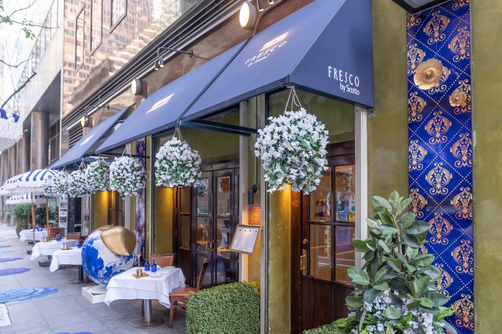 Exterior of Fresco by Scotto at 485 Madison Ave.