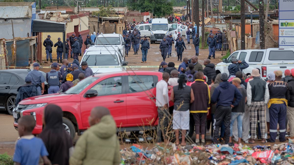 Nine dead, 10 wounded in mass shooting at pub near Johannesburg