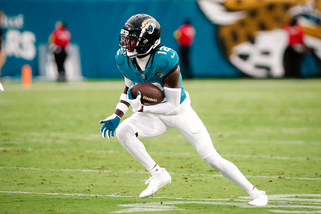 Hunter pictured in Jaguars uniform