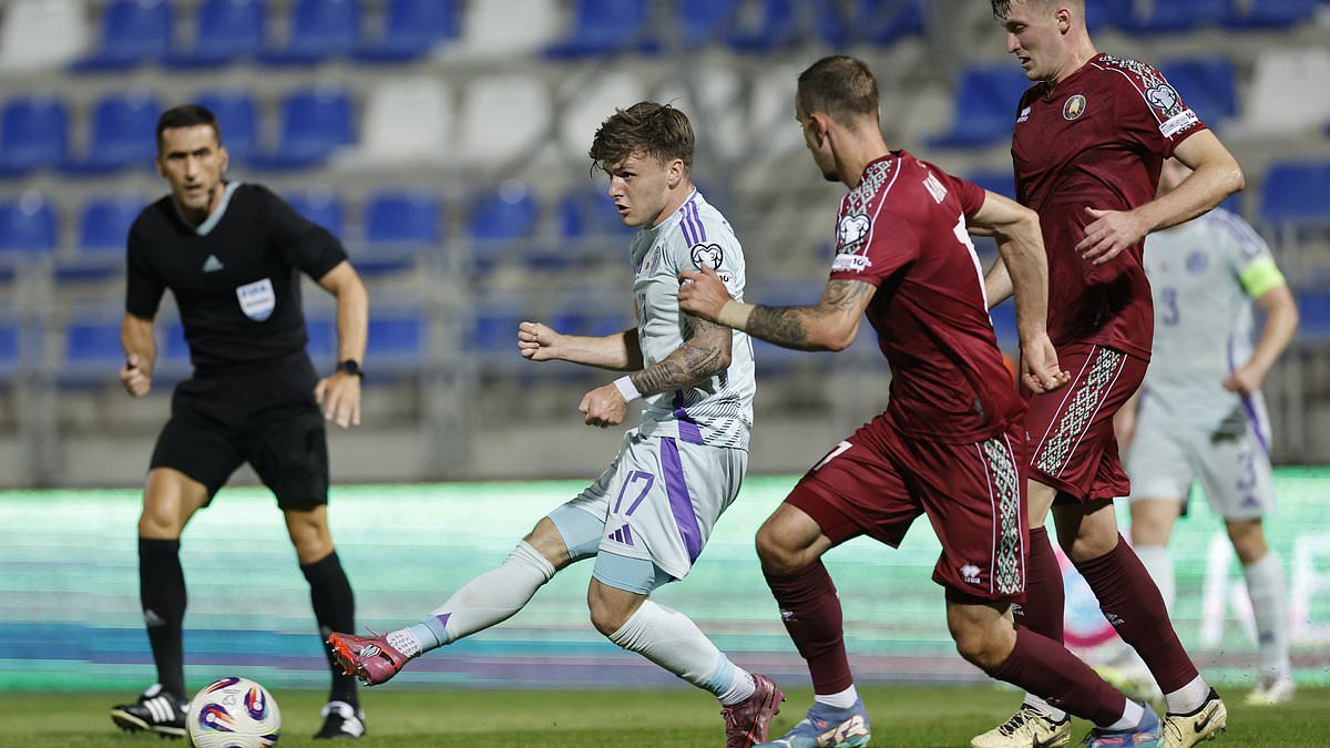 Scotland 2-0 Belarus as Denmark stun Greece — Scots in strong World Cup qualifying position