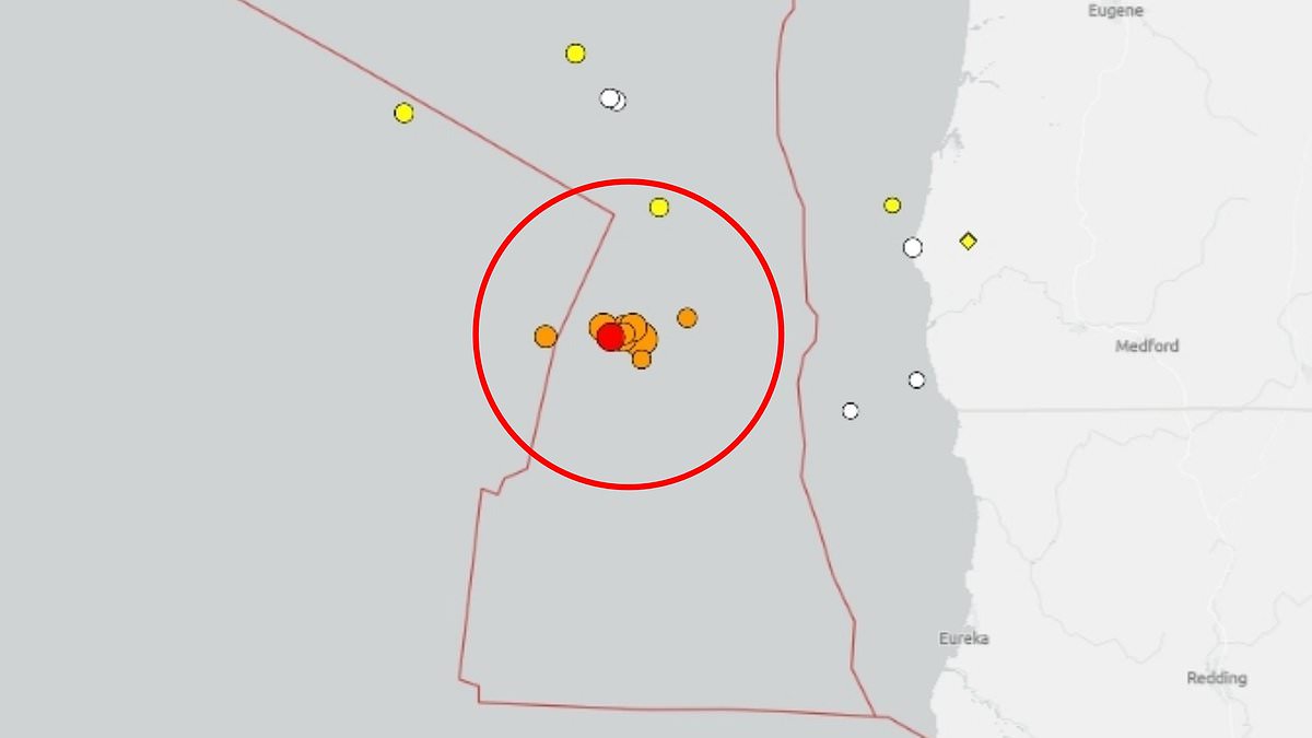 Multiple earthquakes rattle Pacific Northwest along Cascadia Subduction Zone