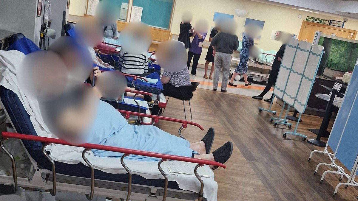 Costa Café turned into makeshift ward at William Harvey Hospital amid NHS bed shortages