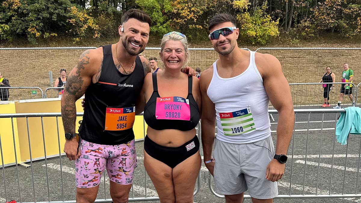 Tommy Fury filmed pushing fellow runner near finish of Great North Run, columnist reports