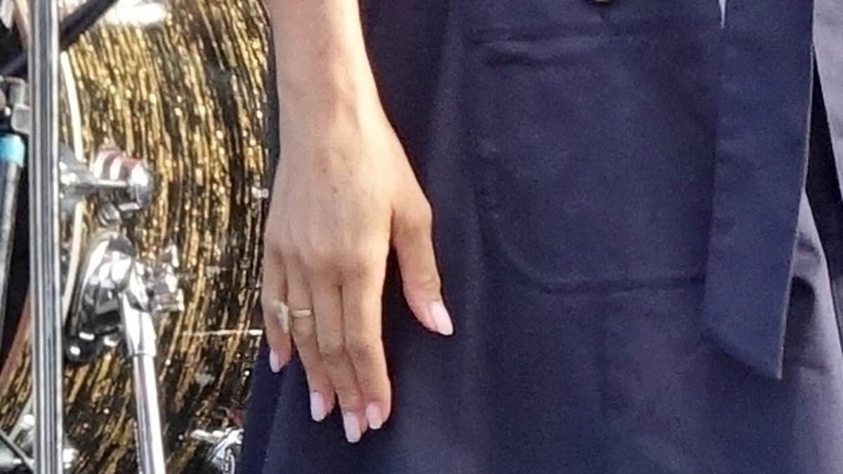 Meghan Markle debuts new 'Queen' moonstone ring at Santa Barbara charity event, fueling birthday gift speculation