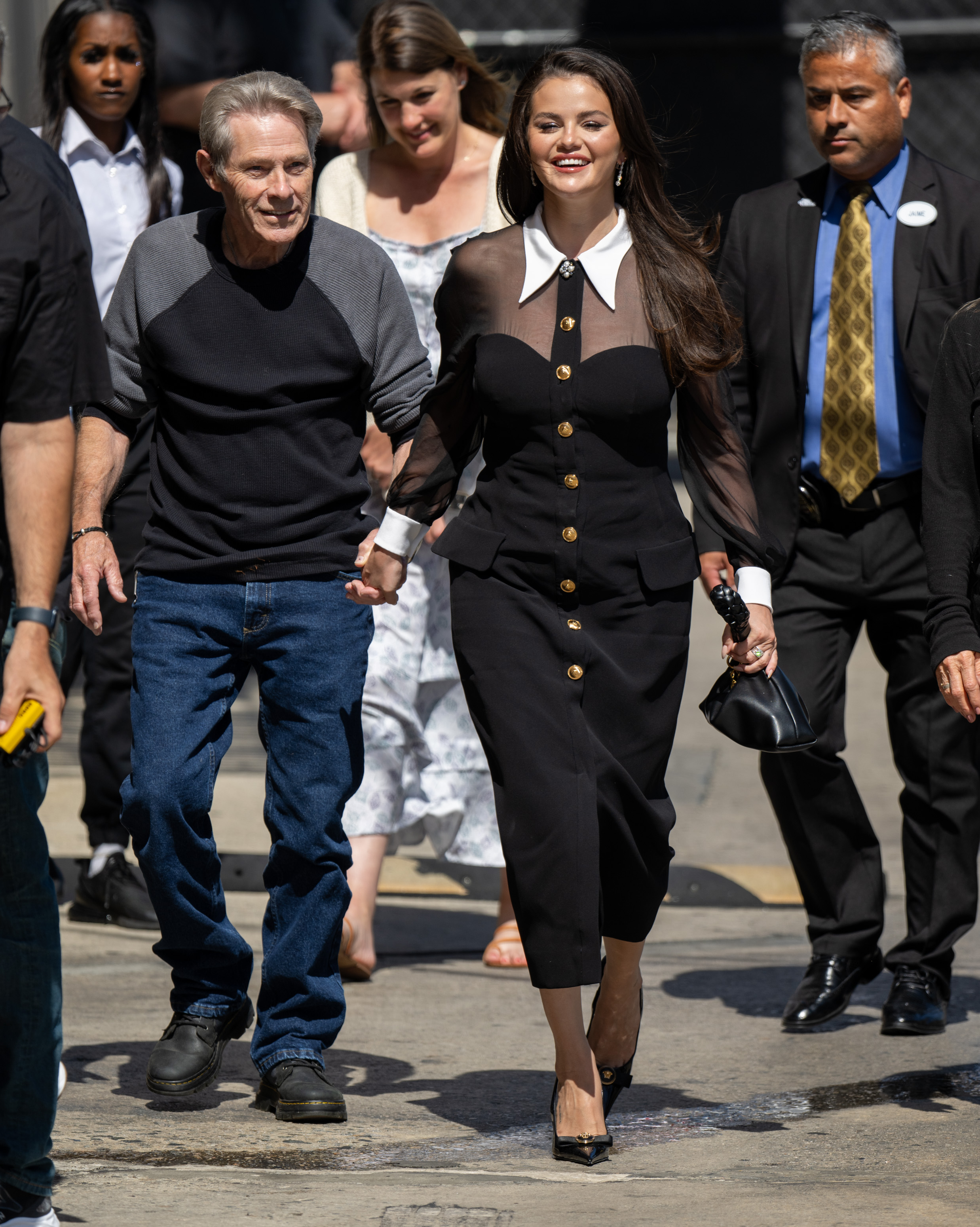 David Cornett seen with Selena Gomez