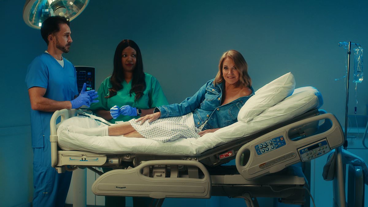 Katie Couric parodies Sydney Sweeney's denim ad in colon cancer screening PSA