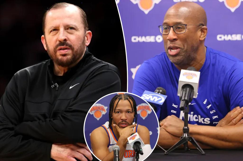 Collage of Knicks images