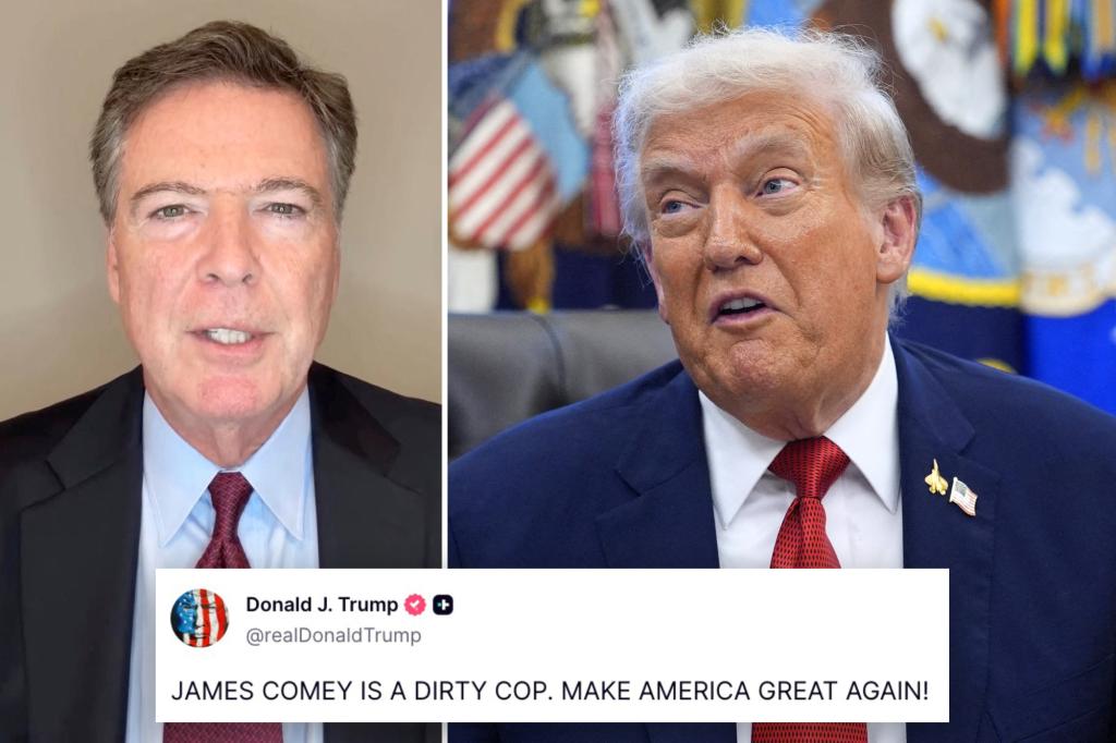 Trump rails about Comey indictment as Biden-appointed judge takes over the case