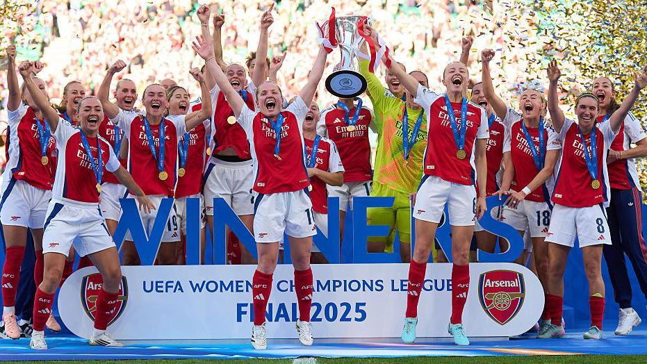 Arsenal to face Lyon as Women's Champions League expands to 18 teams