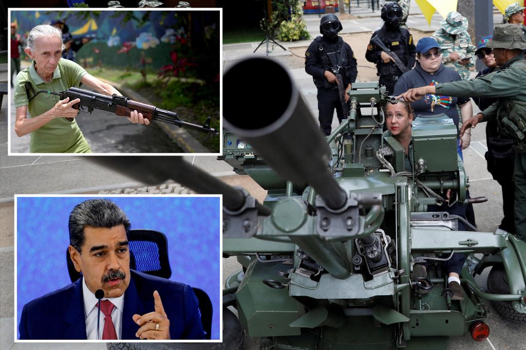 Trump cites militia training video as Venezuelan unrest and regime-change poll surface