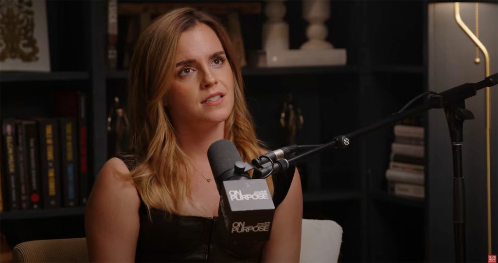 Emma Watson in North London