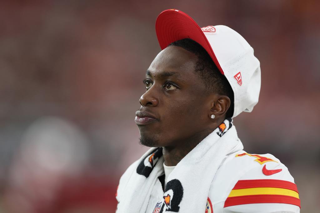 Chiefs' Xavier Worthy a full practice participant; potential Week 4 return vs Ravens