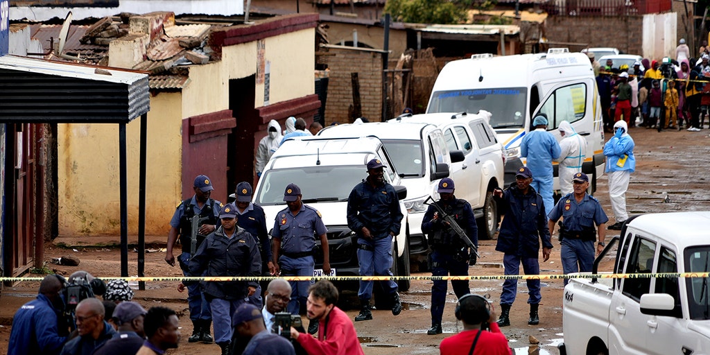 Nine dead, 10 wounded in South Africa tavern shooting as manhunt expands in Bekkersdal