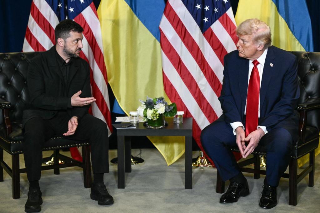 Trump says Ukraine can win; Zelensky meets at UN to discuss broader support