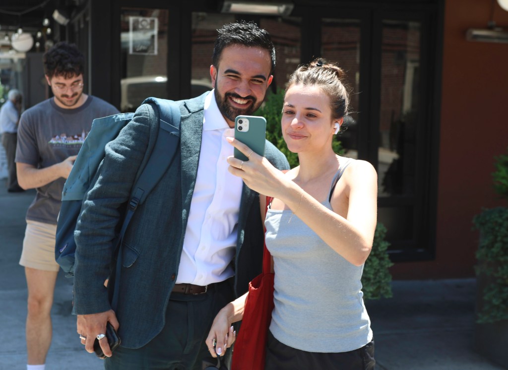 Zohran Mamdani campaign stop