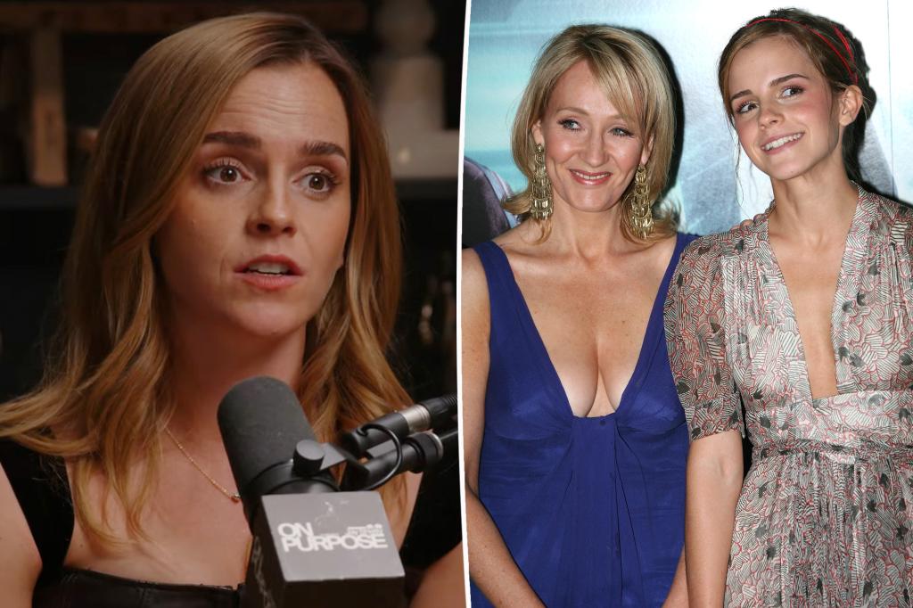 Emma Watson breaks silence on rift with J.K. Rowling over anti-trans remarks