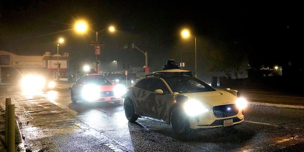 Waymo cars stalled in intersection