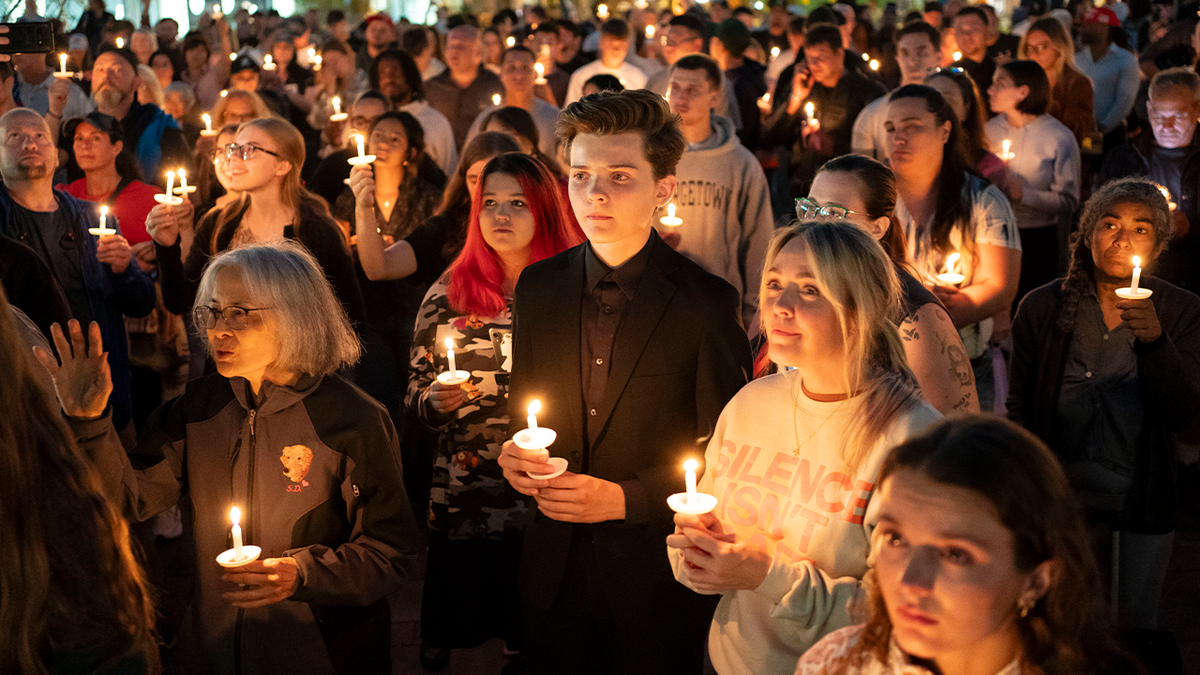 Vigil crowd in Utah