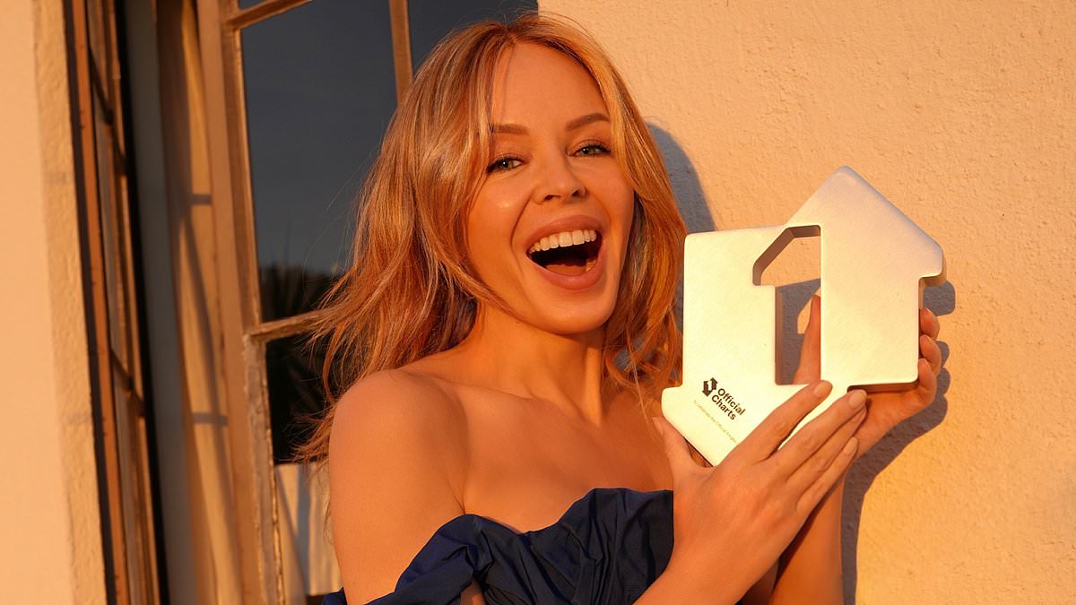 Kylie Minogue lands Christmas No.1 with XMAS, ending Wham!'s Last Christmas run