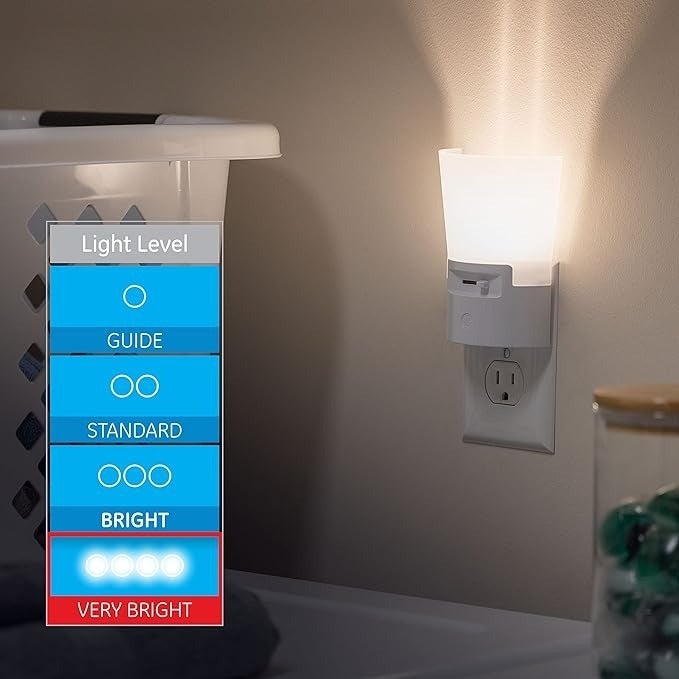 Nightlight in hallway