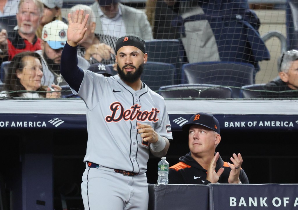 Gleyber Torres Receives Warm Ovation in Return to Yankee Stadium; Tigers Rout Yankees 12-2