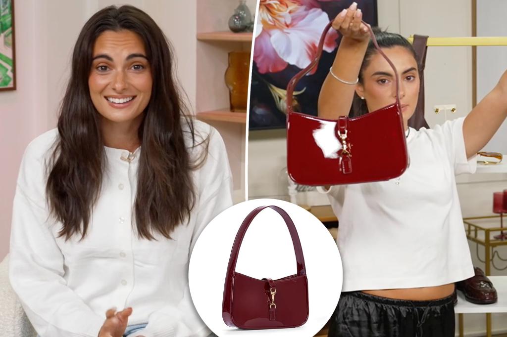 Paige DeSorbo highlights a $30 bag that looks expensive among fall Amazon finds
