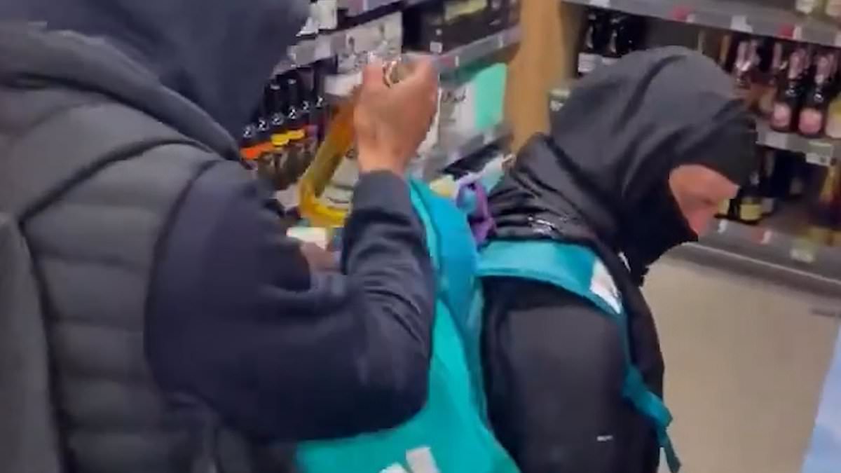 Video shows Waitrose thefts as staff say they are told not to intervene