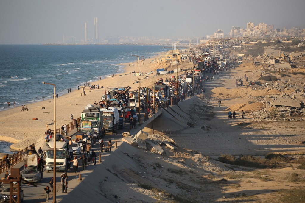 Displaced Palestinians