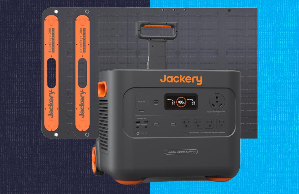 Jackery Solar Generator 2000 Plus 400W on Amazon at 48% Off Ahead of Prime Big Deal Days