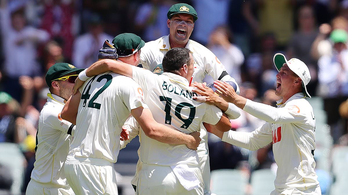 Australia clinches Ashes with 82-run Adelaide win as Lyon limps off