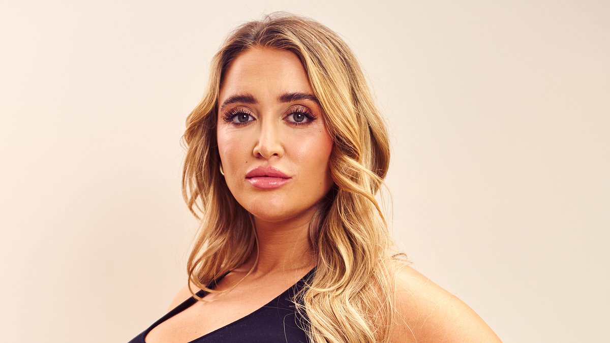 Georgia Harrison shows baby bump in underwear campaign as due date nears