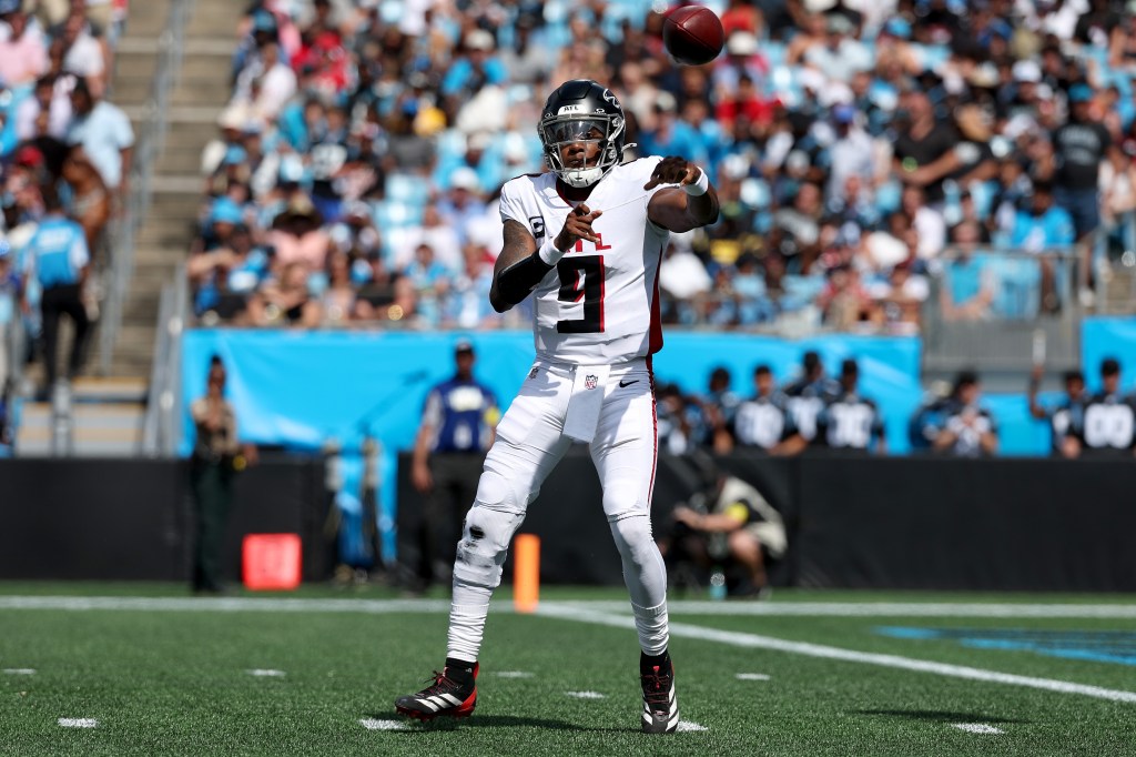 Falcons bench Penix Jr. for Kirk Cousins in blowout loss to Panthers as Raheem Morris takes clear QB stance