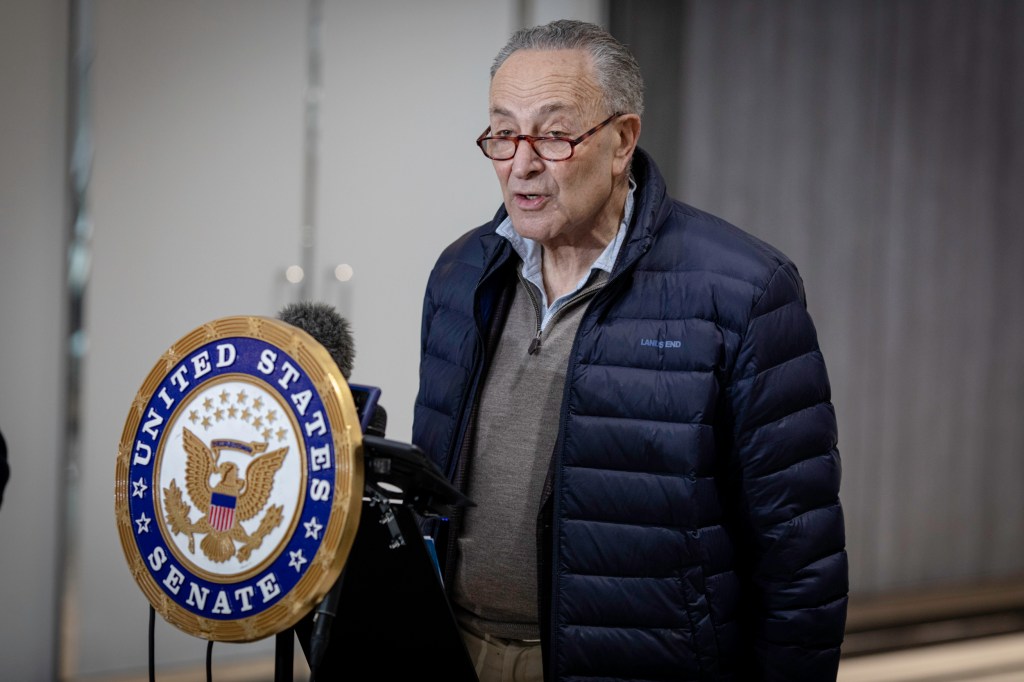 Senate Majority Leader Chuck Schumer