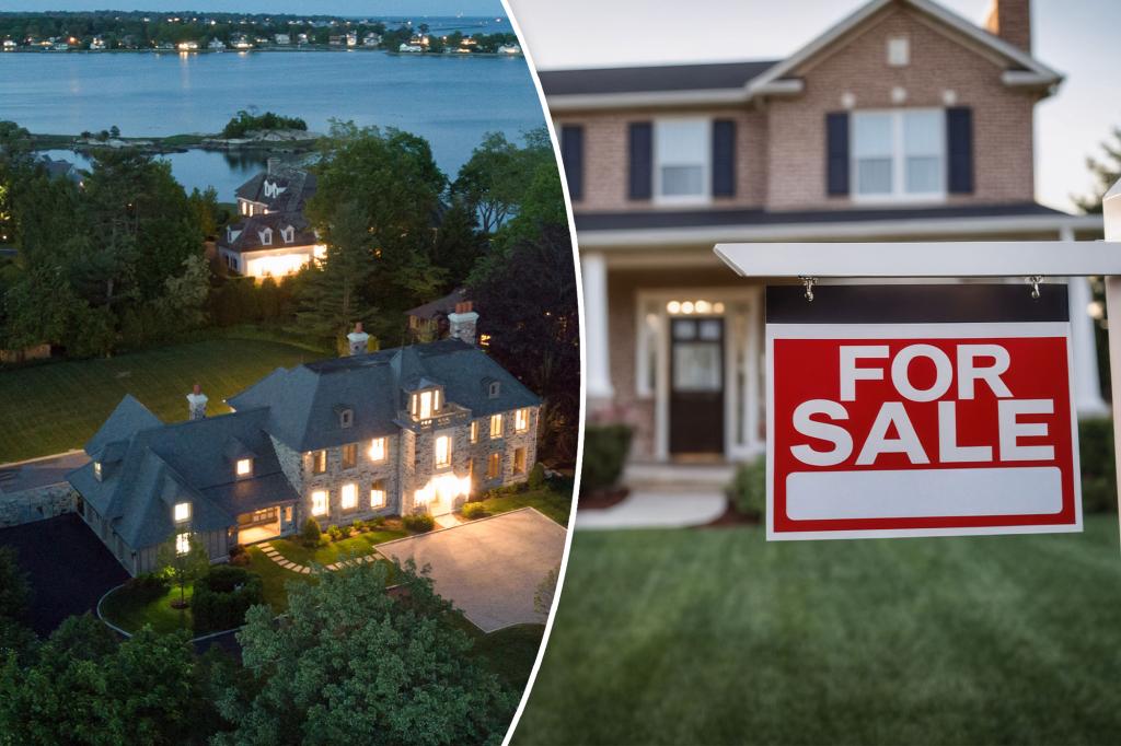 A mansion in Greenwich, Connecticut