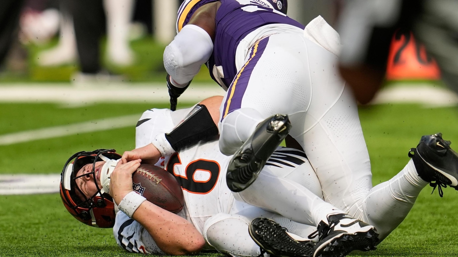 Bengals overwhelmed by Vikings as run game stalls without Burrow