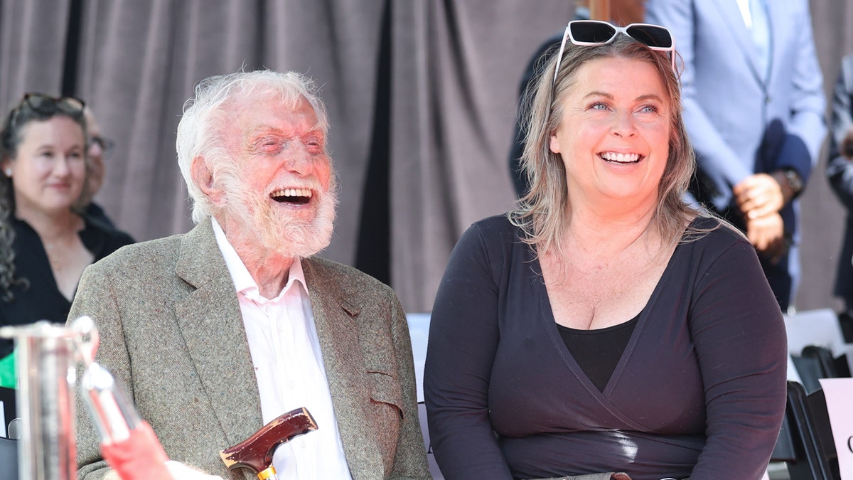 Dick Van Dyke with wife Arlene Silver