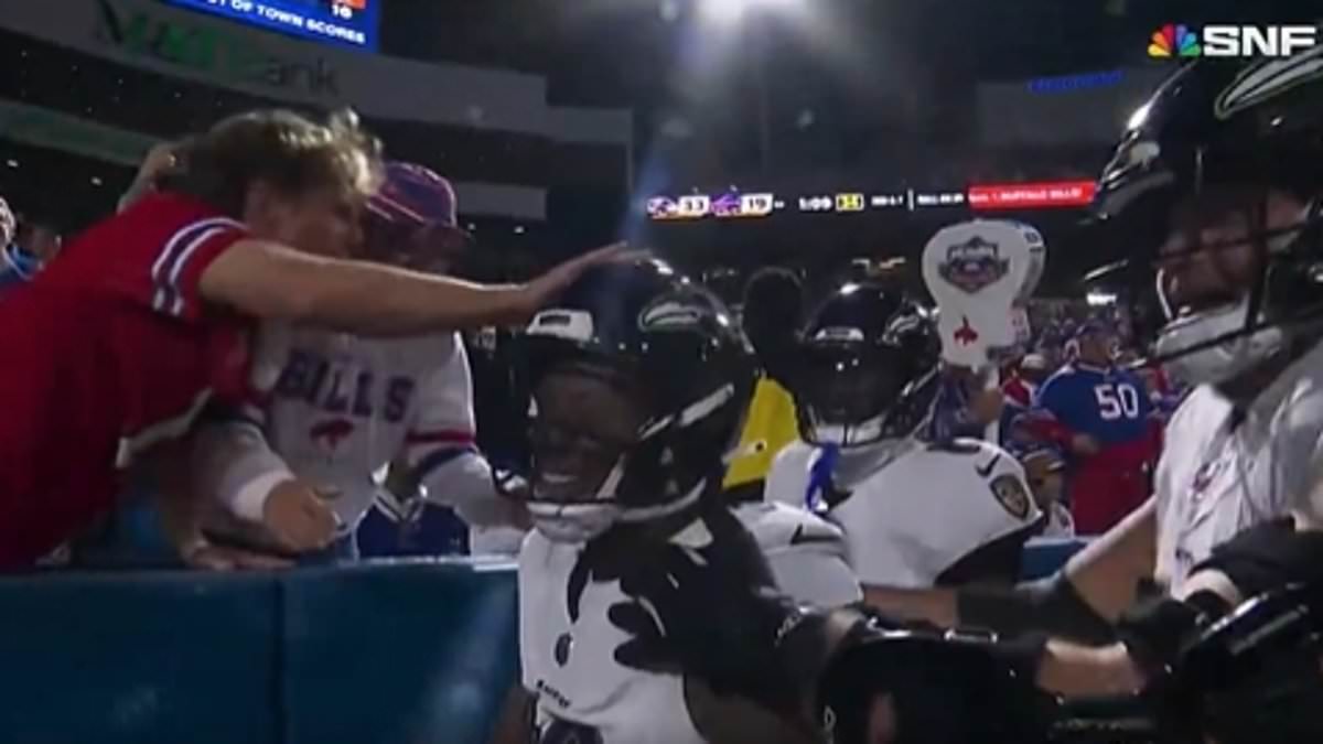 NFL bans Bills fan indefinitely after sideline altercation with Ravens players