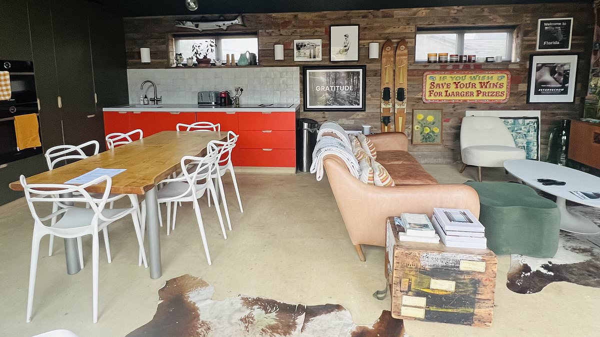 Corrugated steel beach 'shed' home hits market for £750,000