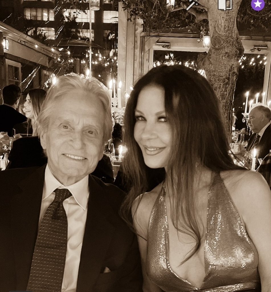 Michael Douglas's 'birthday sister' remark for Catherine Zeta-Jones draws mixed reactions