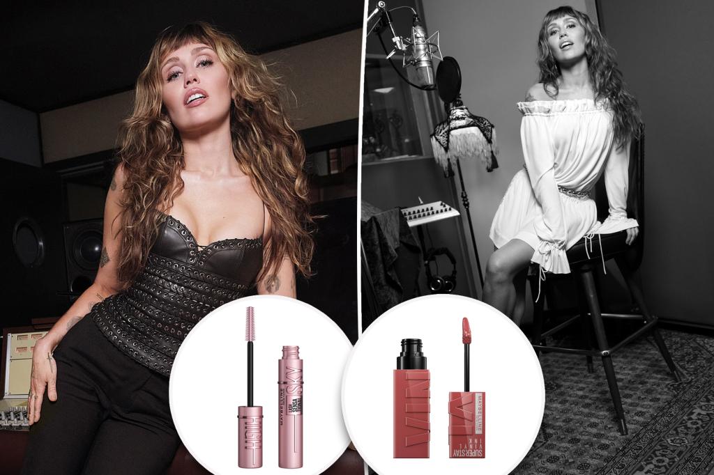 Miley Cyrus named Maybelline global spokesperson for Vinyl Ink lip color campaign