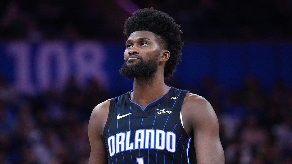 Jonathan Isaac during an Orlando Magic game