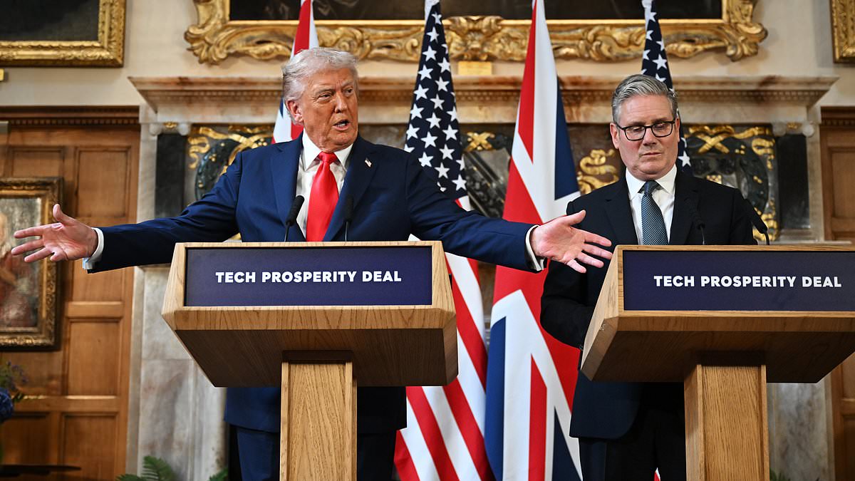 Trump tells Starmer to deploy the military to stop boats and critiques wind farms at Chequers