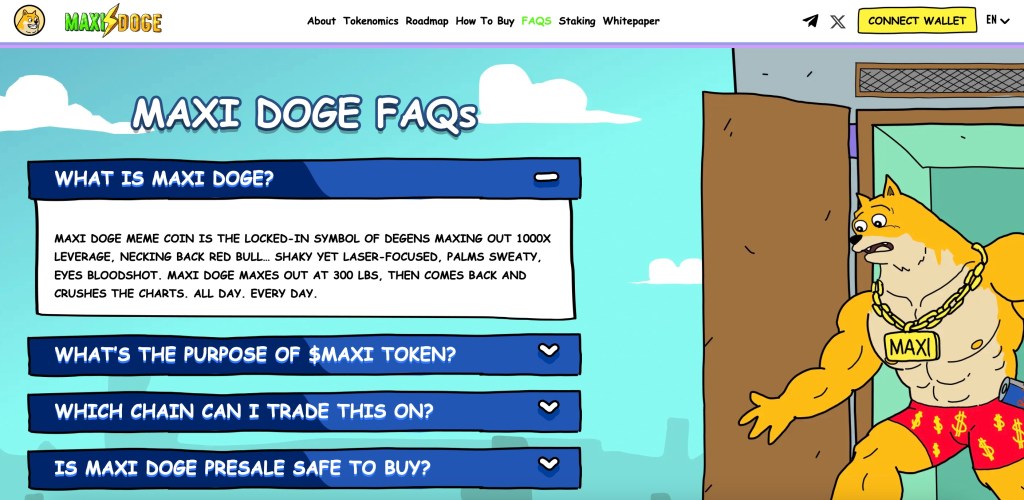 Maxi Doge presale image