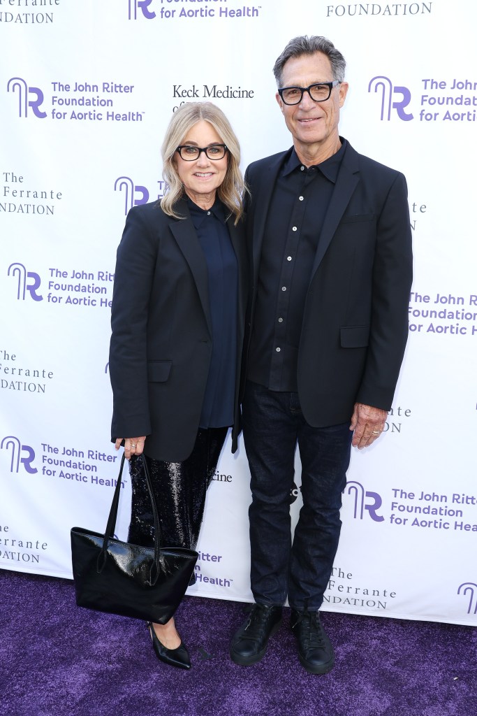 Maureen McCormick marks 40 years of marriage with humor and sobriety as anchors