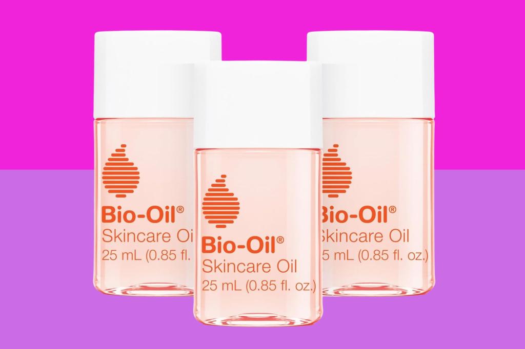 Pregnancy test of Bio‑Oil: reviewer reports reduced itching and no stretch marks after six months of use