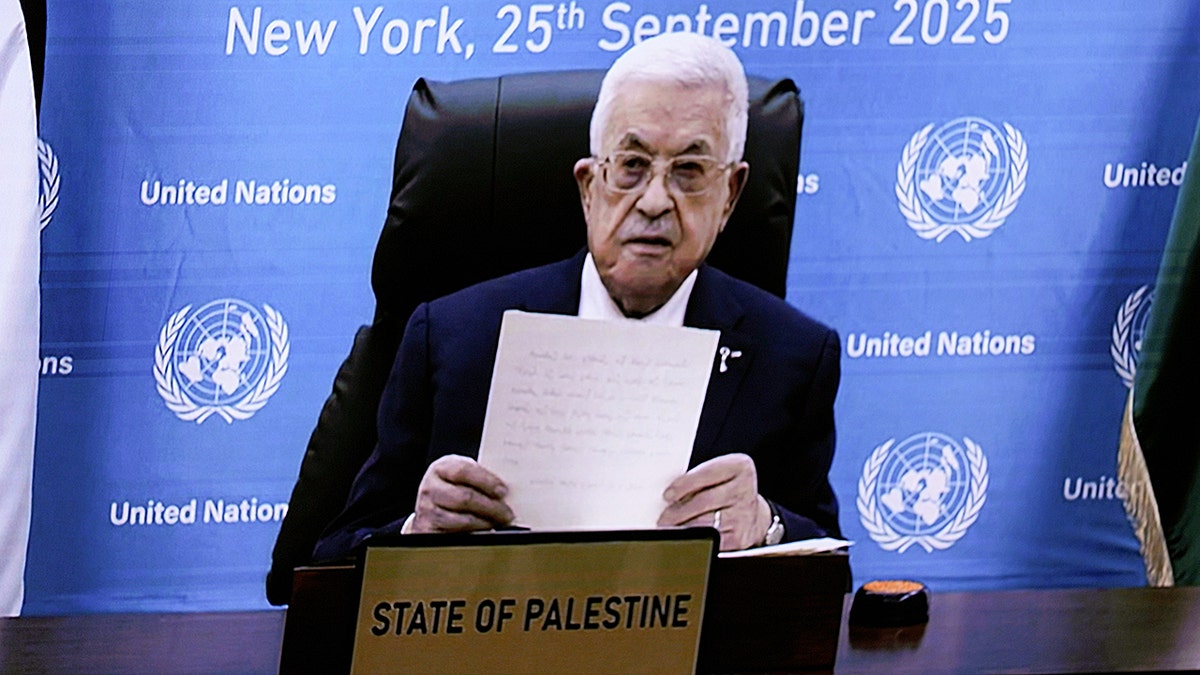 Abbas presses for Palestinian statehood at U.N., pledges Gaza governance under PA