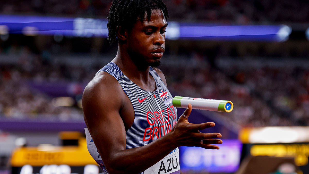 Azu forgoes headband as Britain reels from Tokyo relay failure